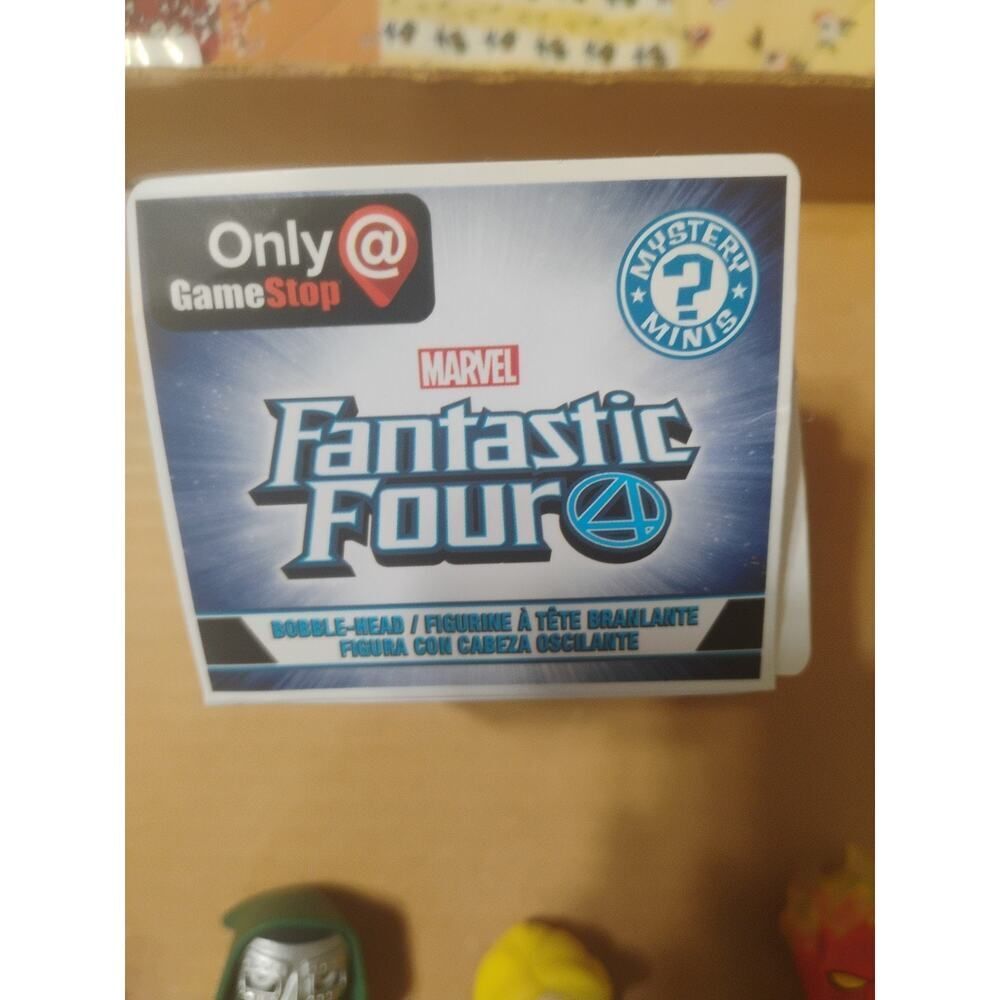 Funko Mystery Mini Fantastic Four Lot Of 4 Thing Doom Torch Sue GameStop Ex - Picture 8 of 8